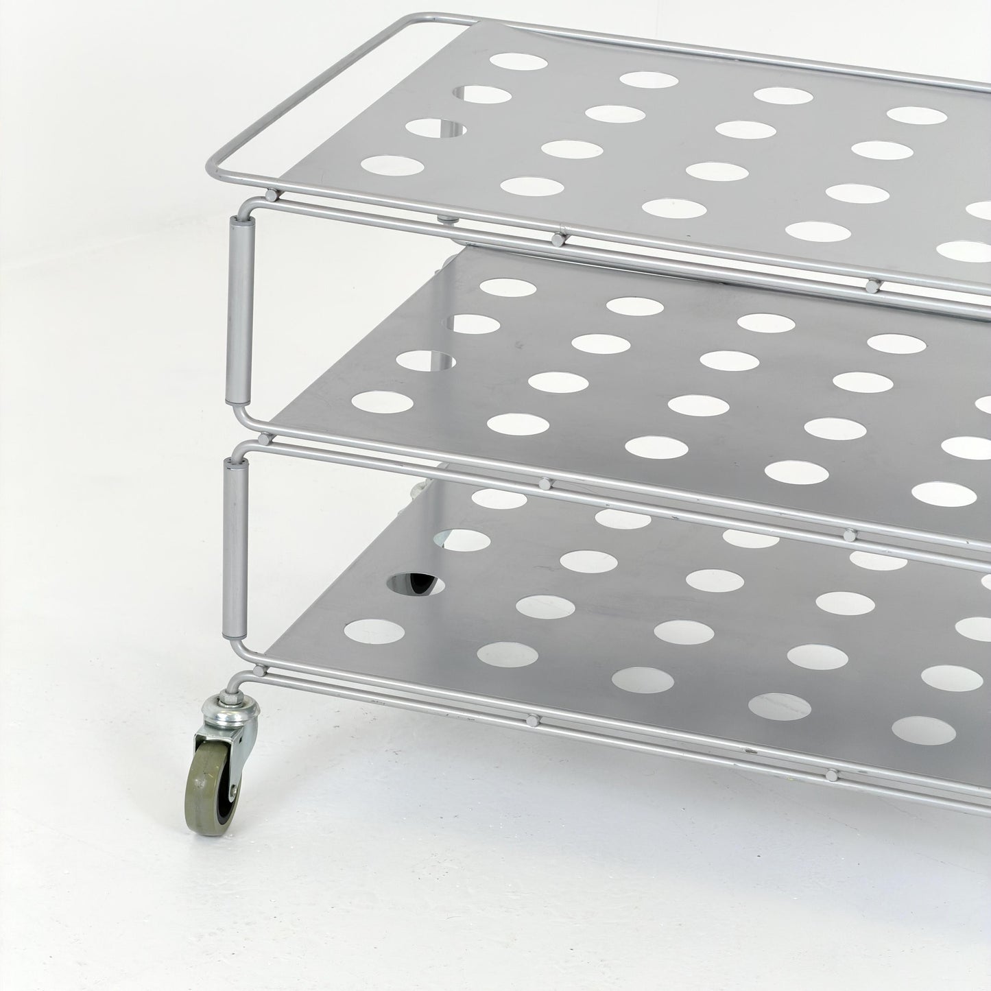 Mid century modern Niels Gammelgaard TUNSTA Serving Cart for IKEA, 1999 Swedish Design Trolley
