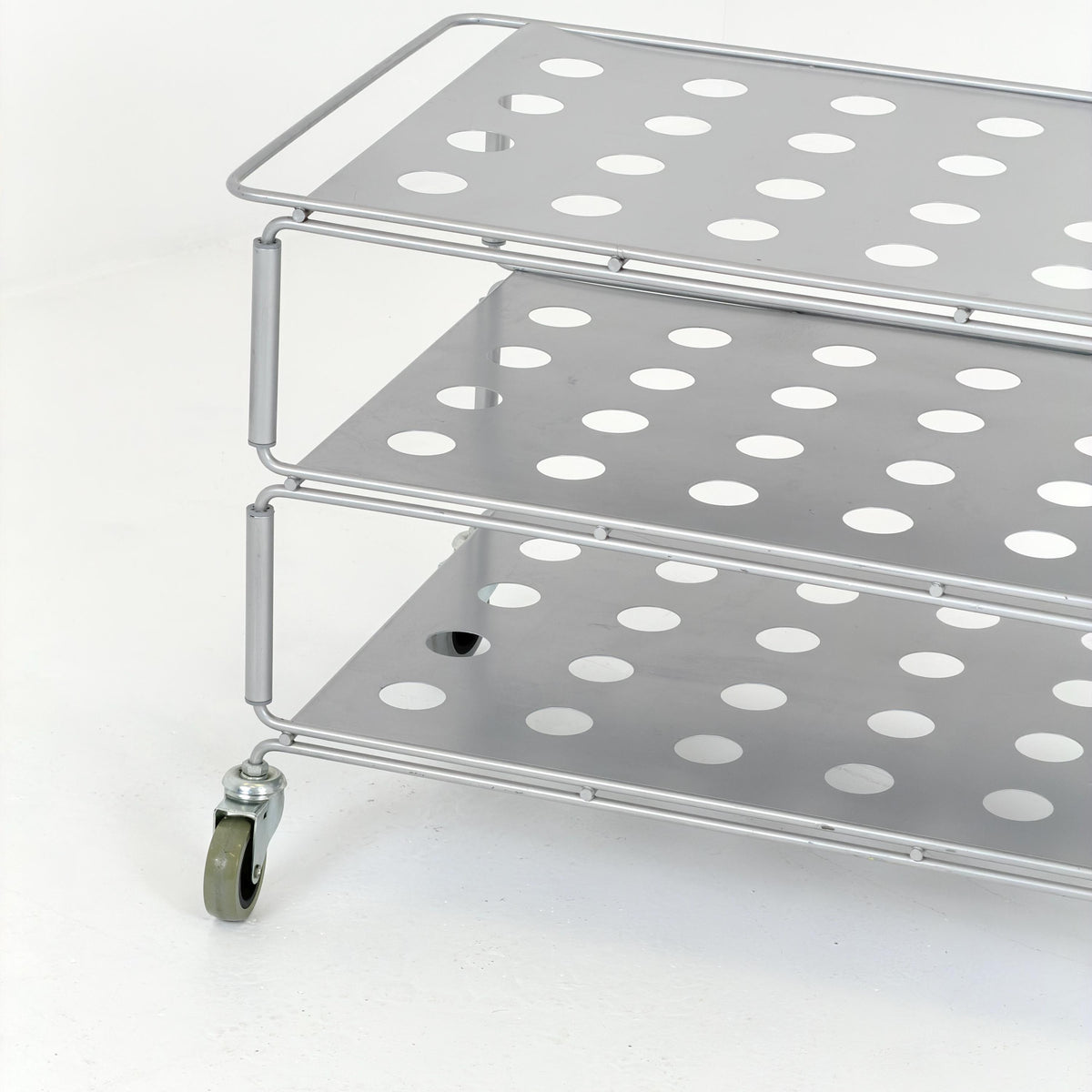 Mid century modern Niels Gammelgaard TUNSTA Serving Cart for IKEA, 1999 Swedish Design Trolley
