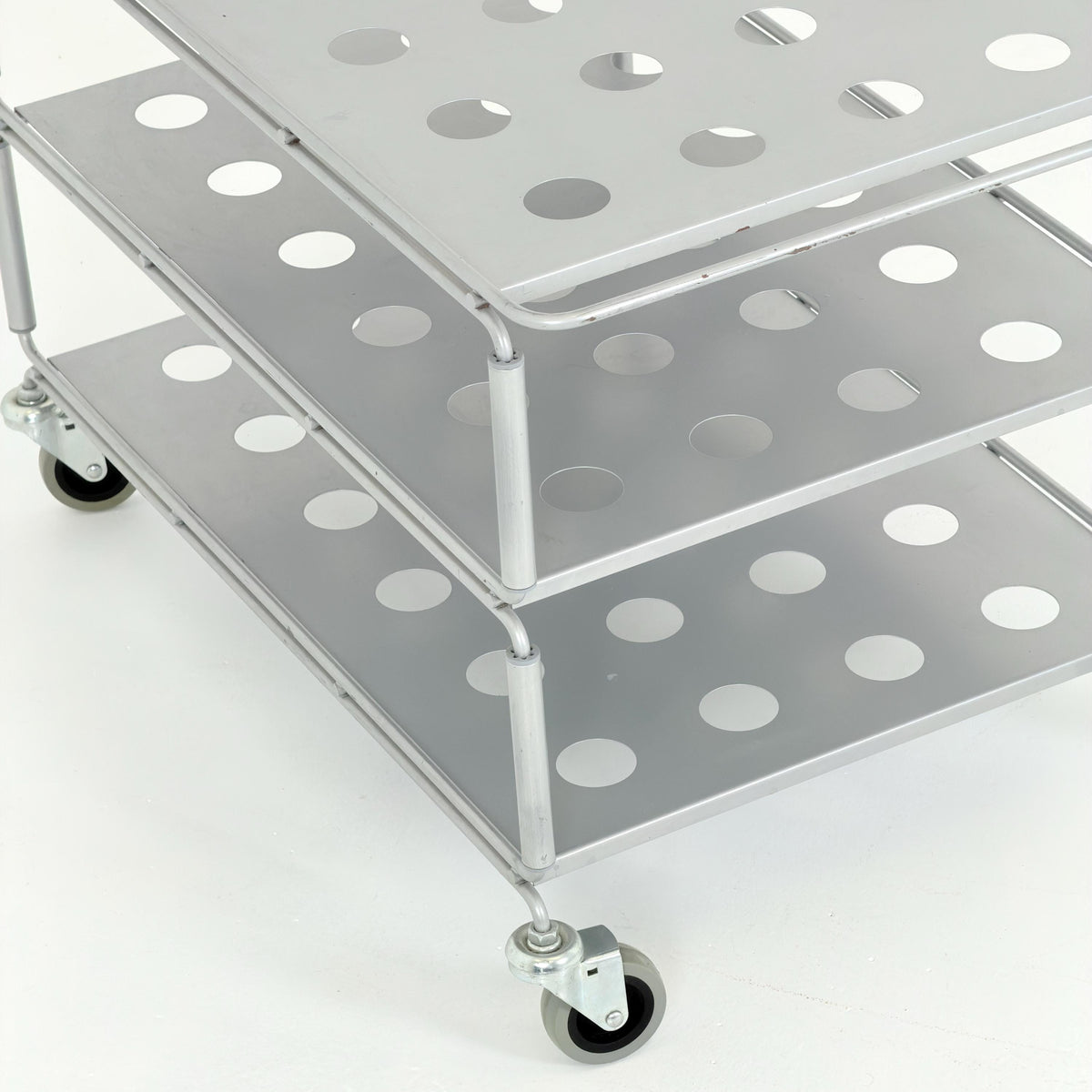 Mid century modern Niels Gammelgaard TUNSTA Serving Cart for IKEA, 1999 Swedish Design Trolley