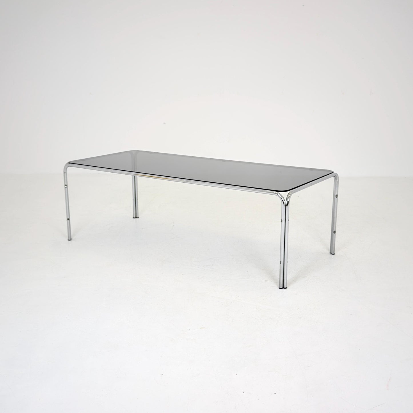 Extra Large mid Century Bauhaus Coffee Table, Huwa-Spiegel Parsol, West Germany 1970s