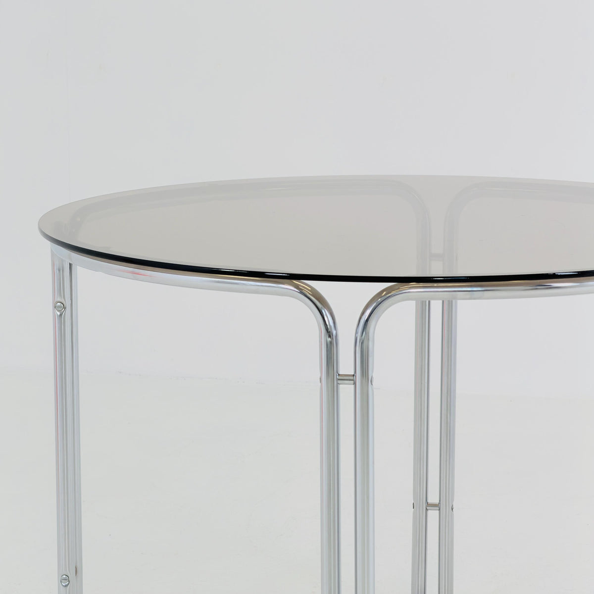 Mid-Century Italian Round Dining Table by Gastone Rinaldi, 1970s