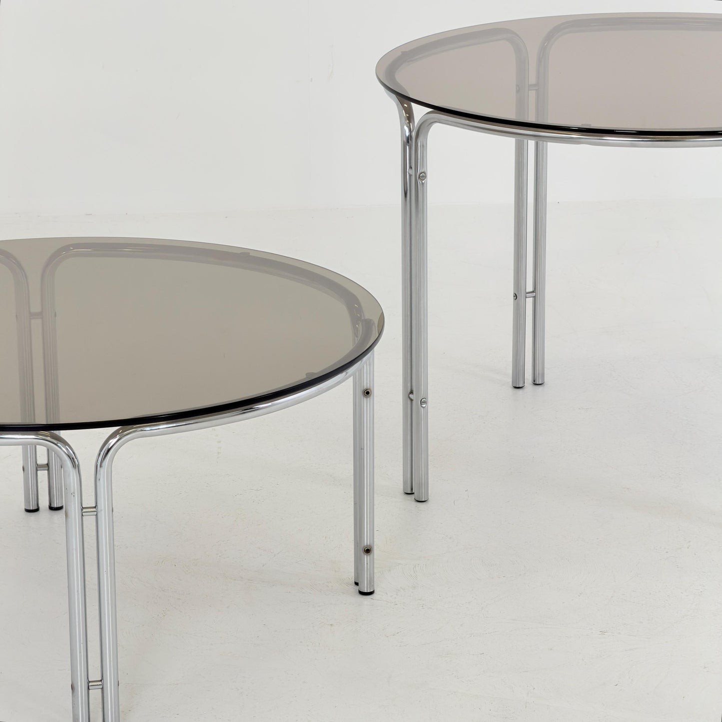 Mid-Century Italian Dining & Coffee Table Set by Gastone Rinaldi, 1970s