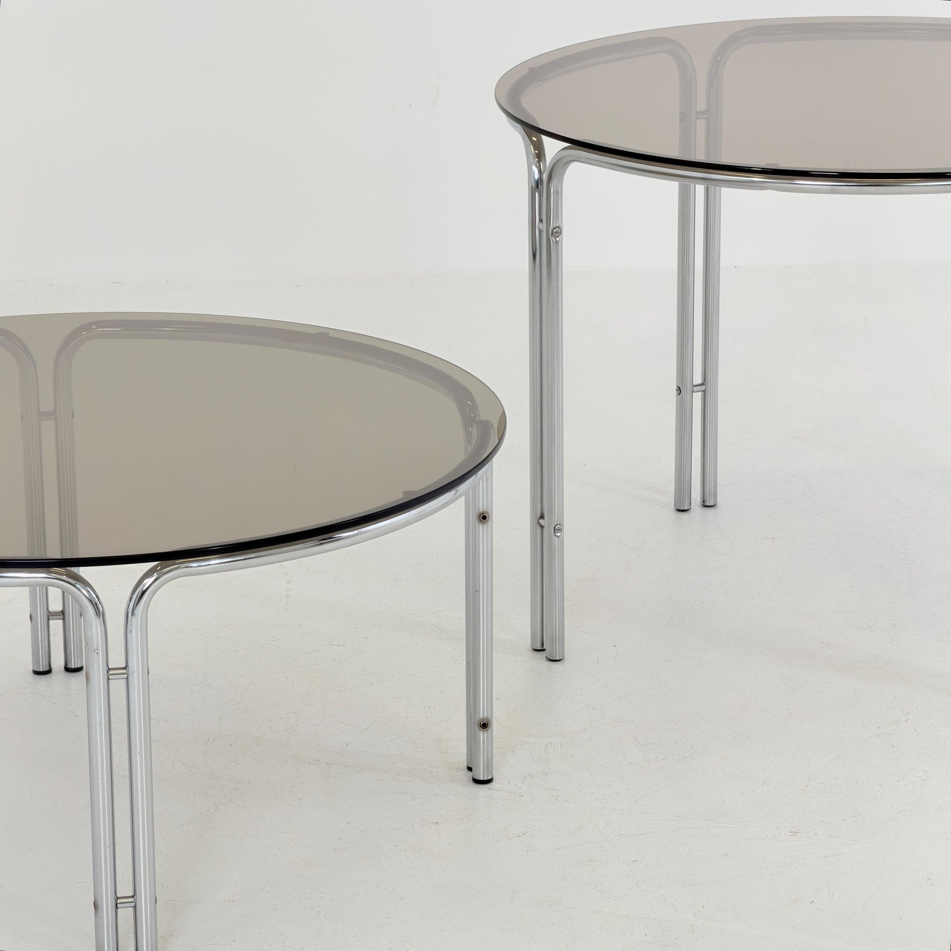 Mid-Century Italian Dining & Coffee Table Set by Gastone Rinaldi, 1970s
