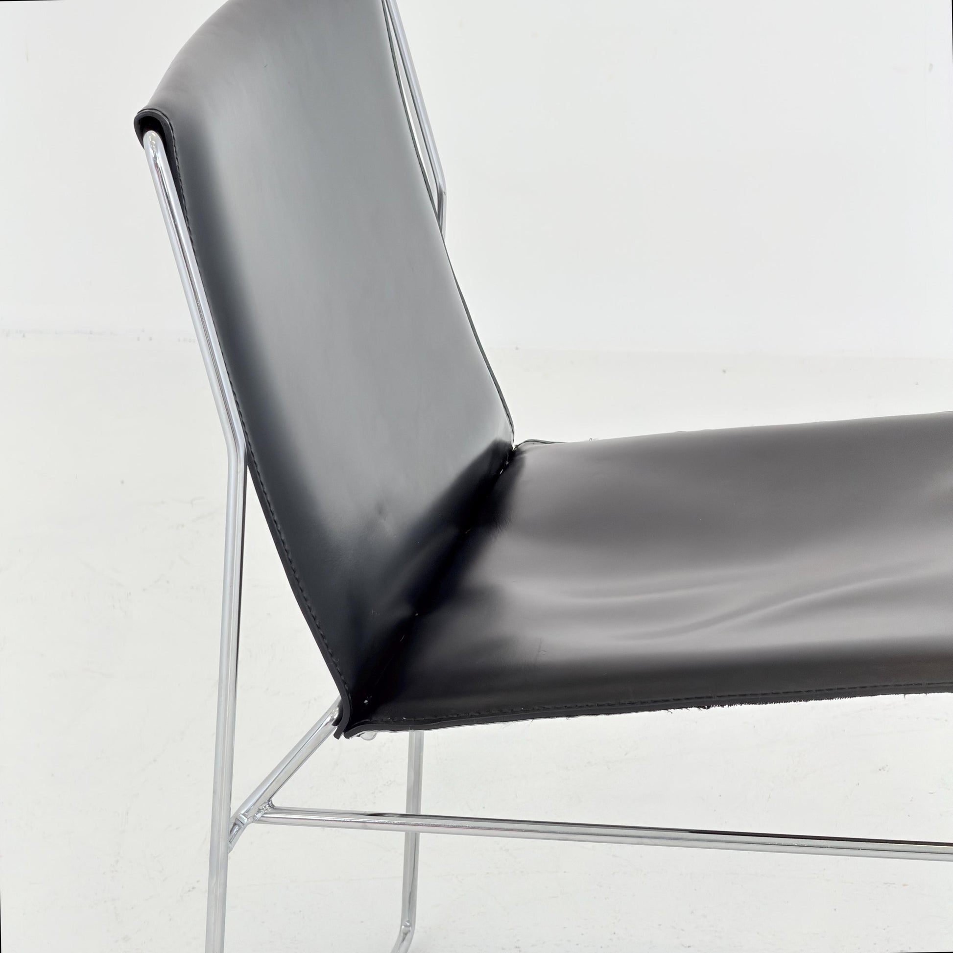 Mid century Bauhaus Chairs by Frag Milano Italy 1980s