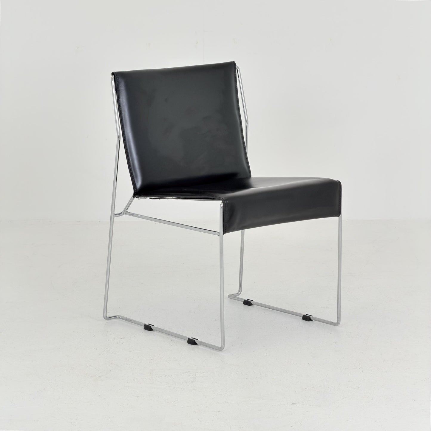 Mid century Bauhaus Chairs by Frag Milano Italy 1980s