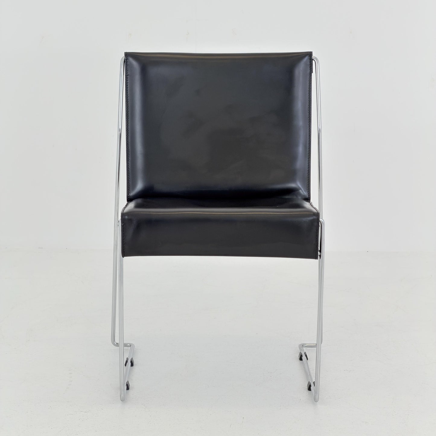 Mid century Bauhaus Chairs by Frag Milano Italy 1980s