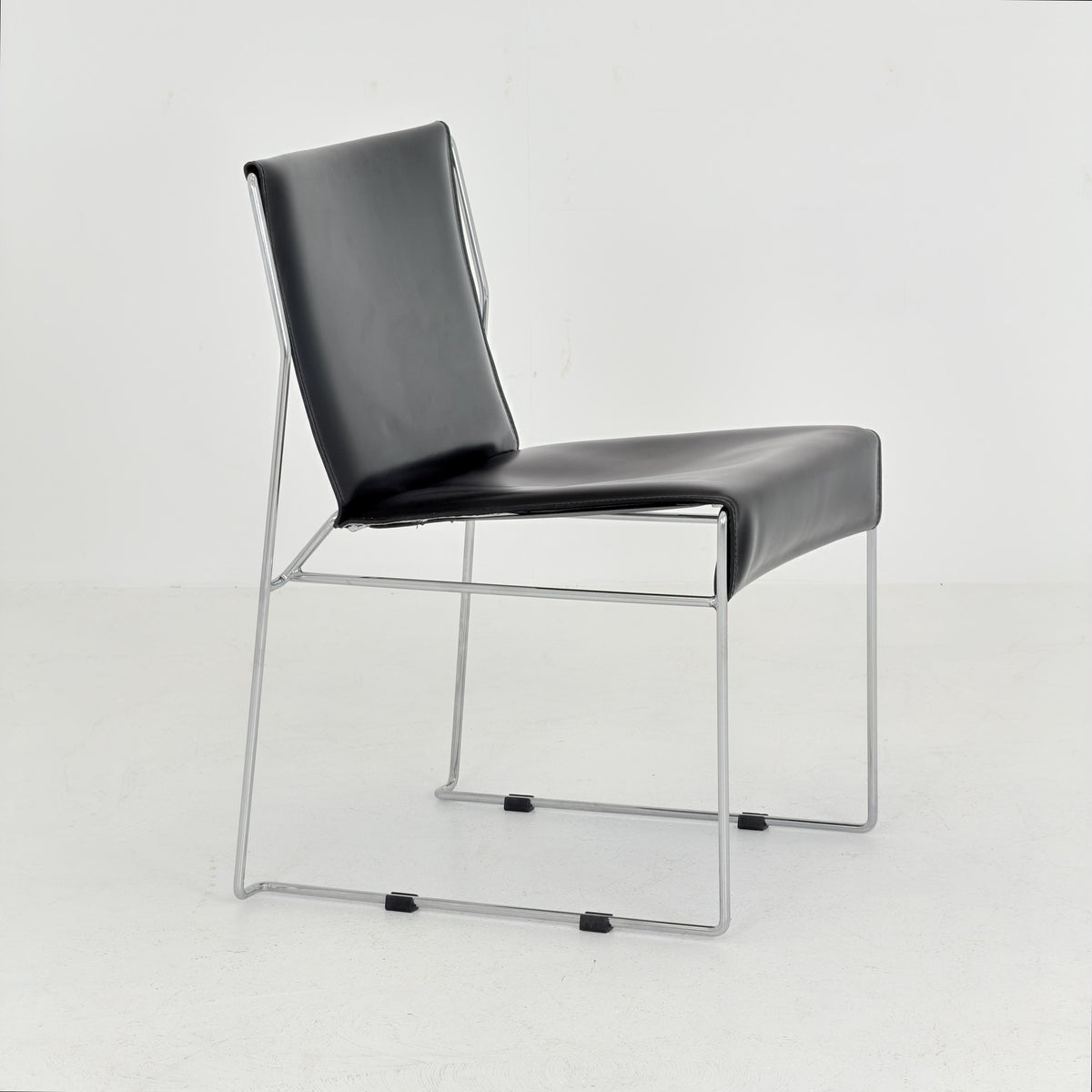 Mid century Bauhaus Chairs by Frag Milano Italy 1980s
