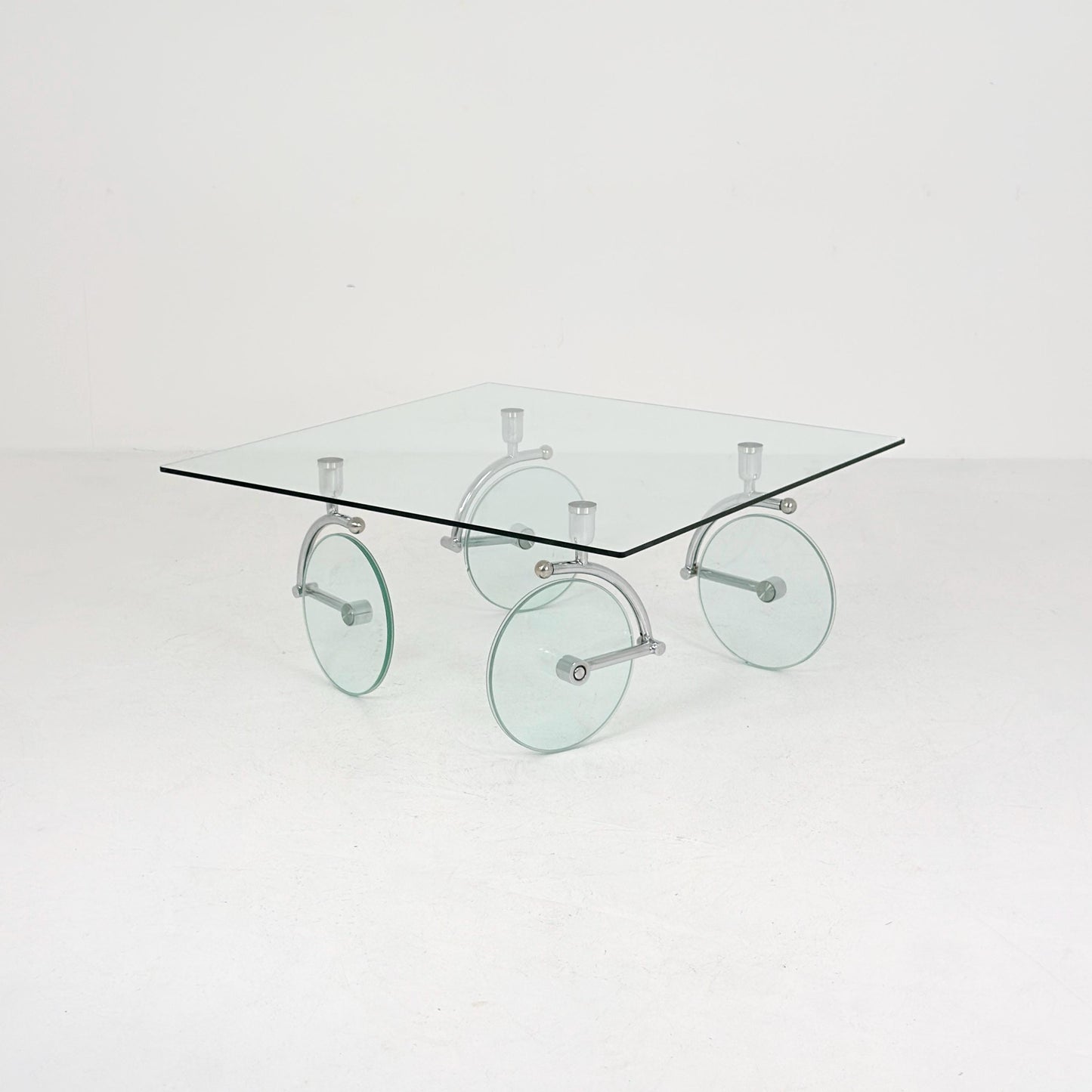 Mid-Century Gae Aulenti Coffee Table for Fontana Arte, Italy 1970s