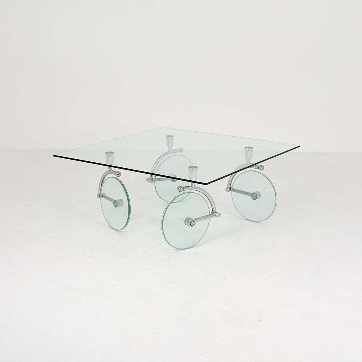Mid-Century Gae Aulenti Coffee Table for Fontana Arte, Italy 1970s