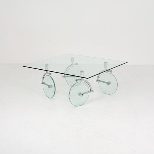 Mid-Century Gae Aulenti Coffee Table for Fontana Arte, Italy 1970s