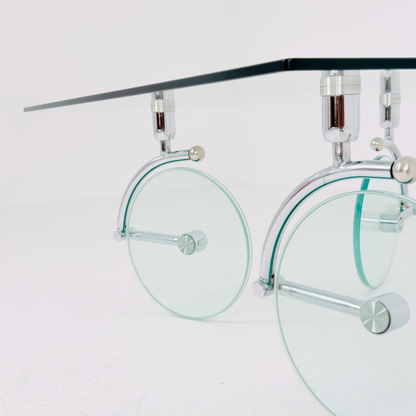 Mid-Century Gae Aulenti Coffee Table for Fontana Arte, Italy 1970s