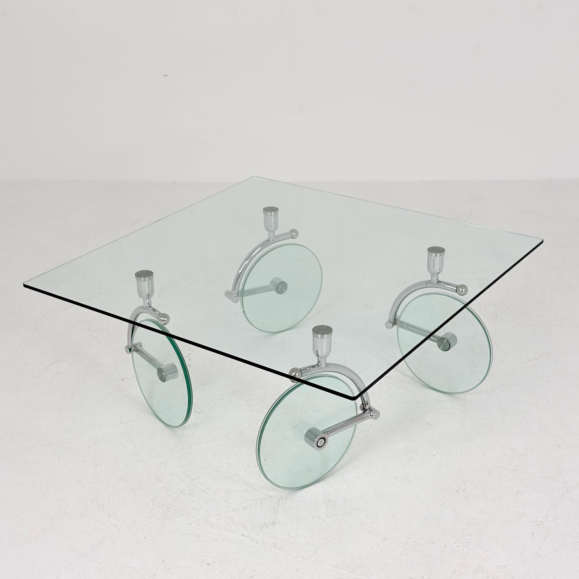 Mid-Century Gae Aulenti Coffee Table for Fontana Arte, Italy 1970s