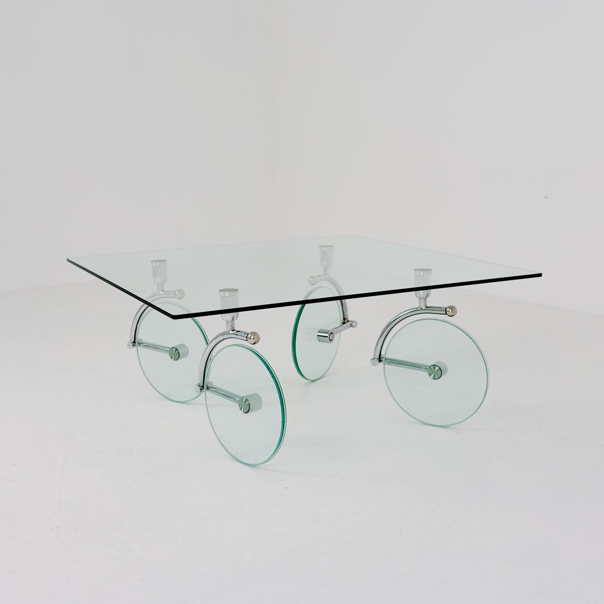 Mid-Century Gae Aulenti Coffee Table for Fontana Arte, Italy 1970s