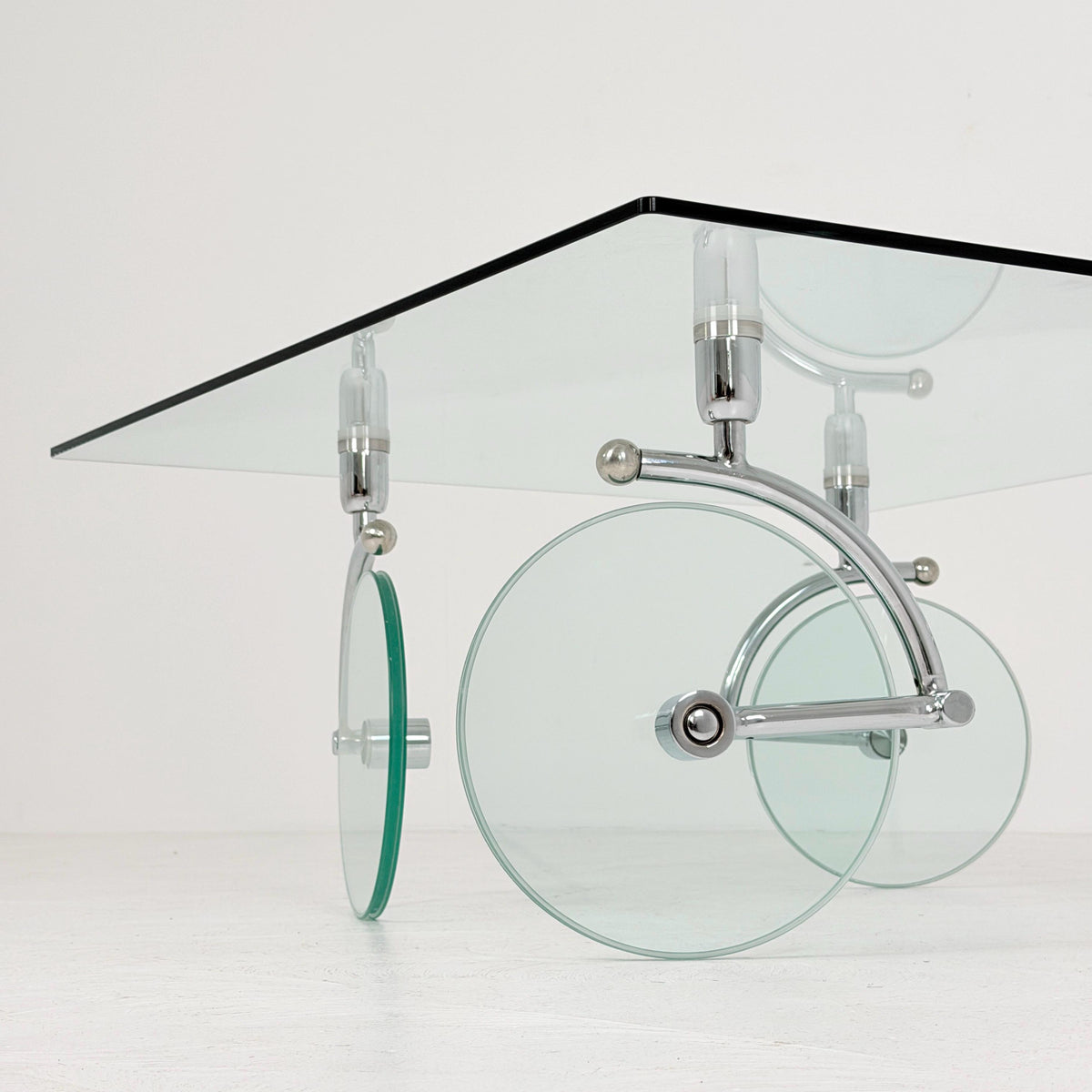 Mid-Century Gae Aulenti Coffee Table for Fontana Arte, Italy 1970s