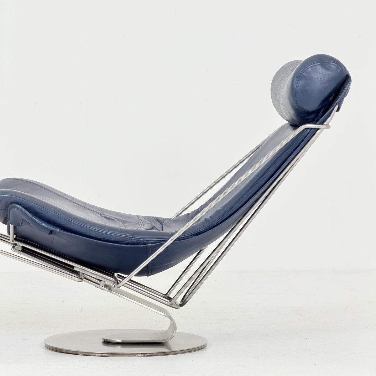 Mid Century Modern Interdane Lounge Chair by Oluf Lund for Stouby Denmark 1990s