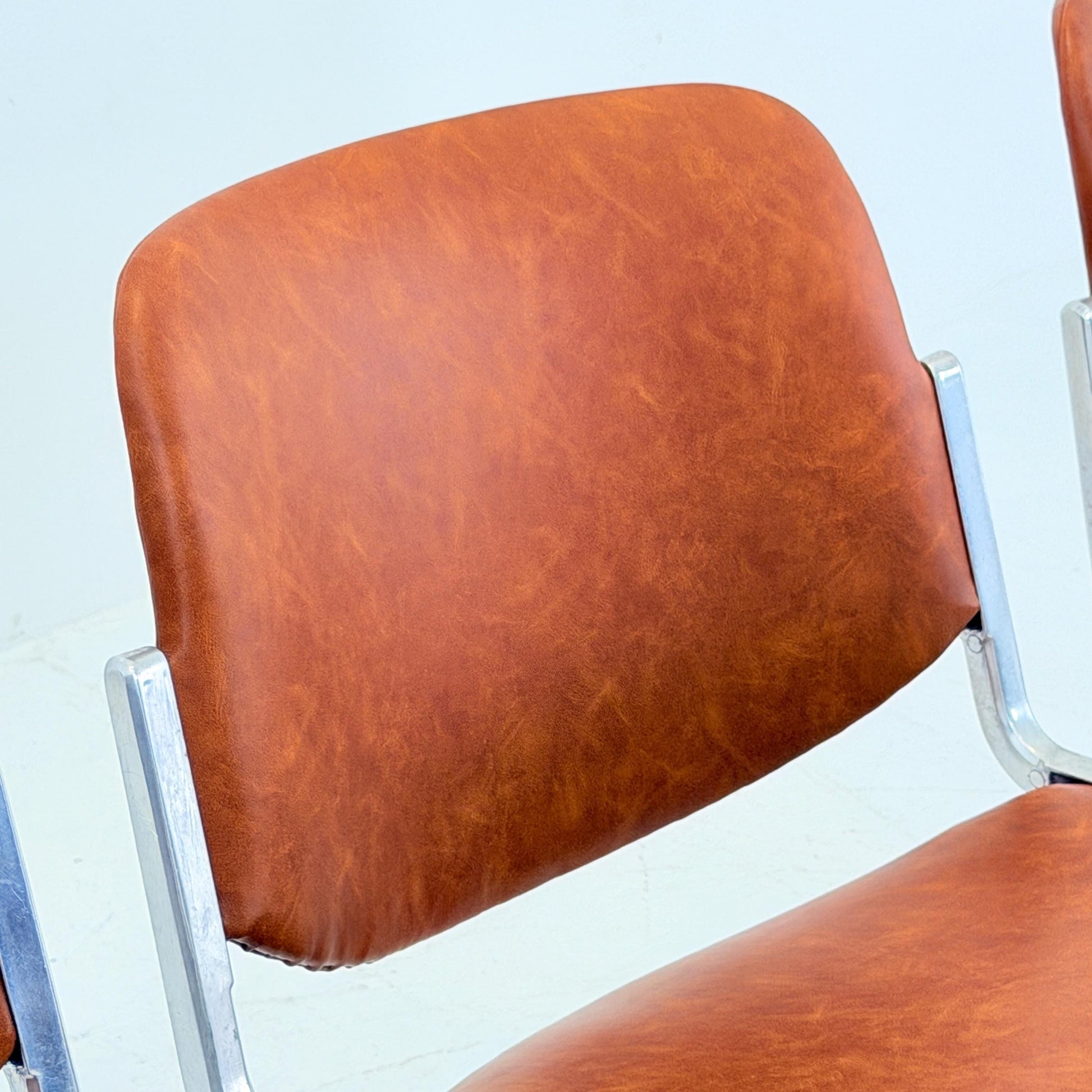 Rare Mid century Giancarlo Piretti Axis 3000 5-Seater Bench for Anonima Castelli, Italy, 1970s