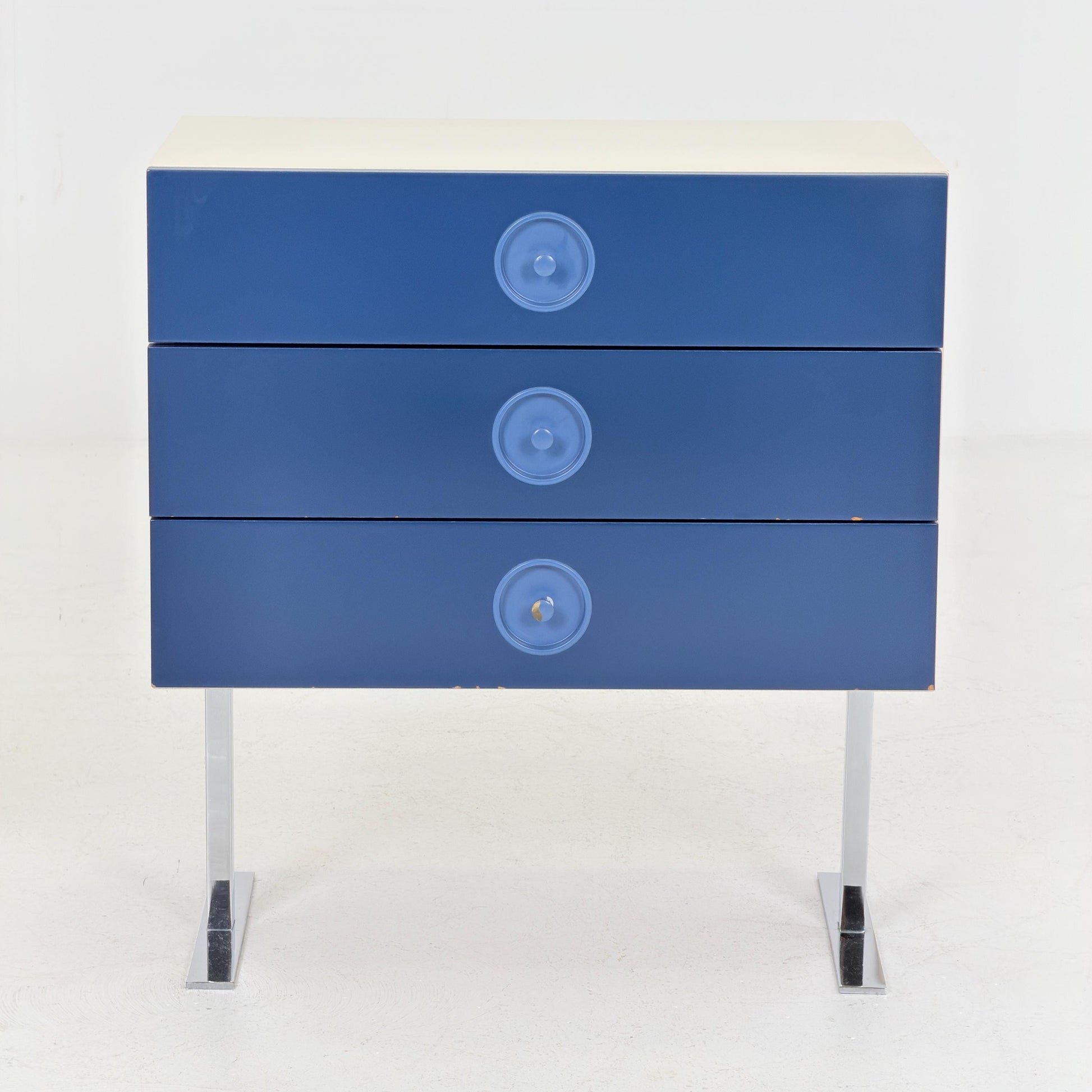 Set of 2 Mid Century Space Age Nightstands by Elco Germany 1970s