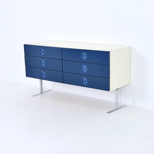 1 of 2 Mid Century Space Age sideboard - chest of drawers by Elco Germany 1970s