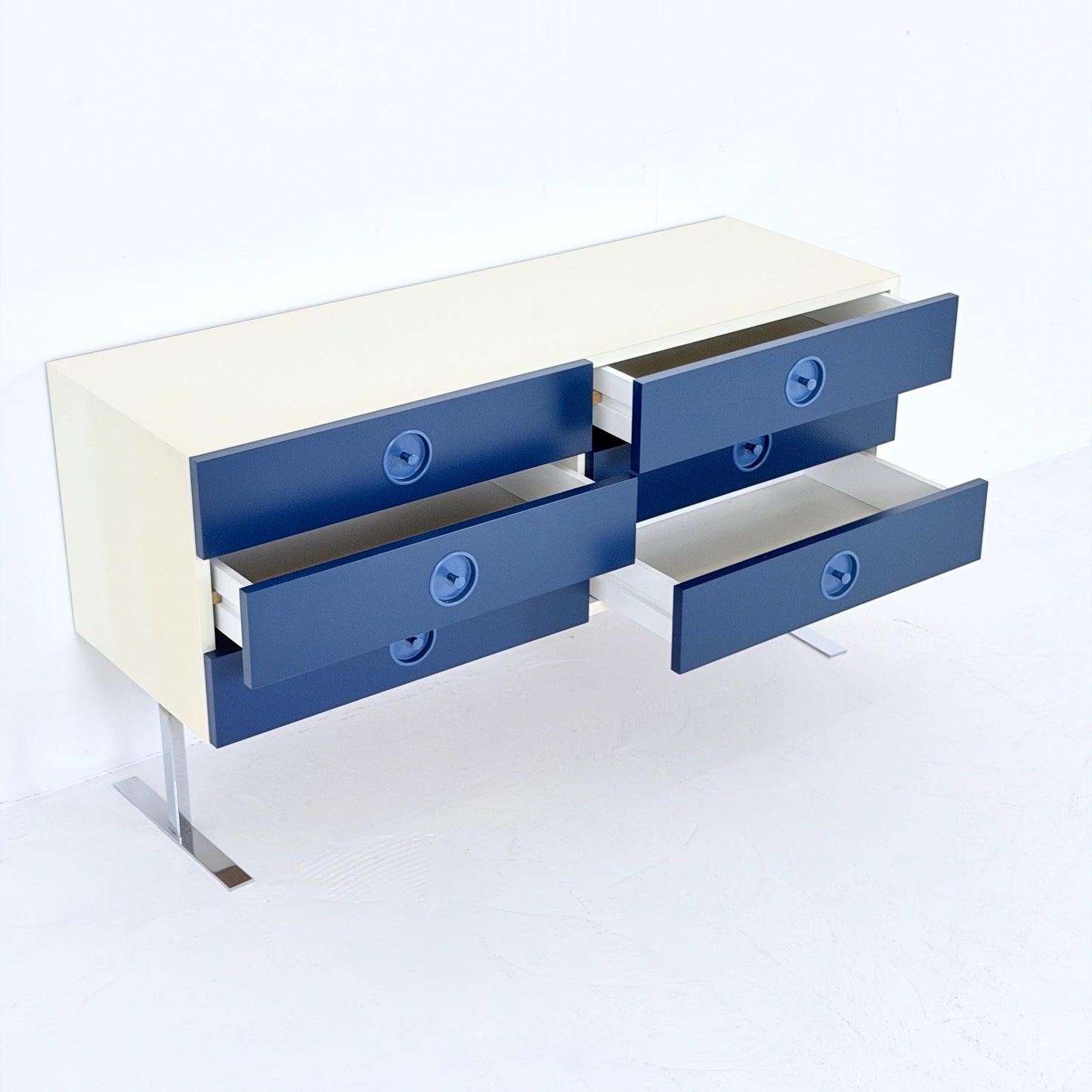 1 of 2 Mid Century Space Age sideboard - chest of drawers by Elco Germany 1970s