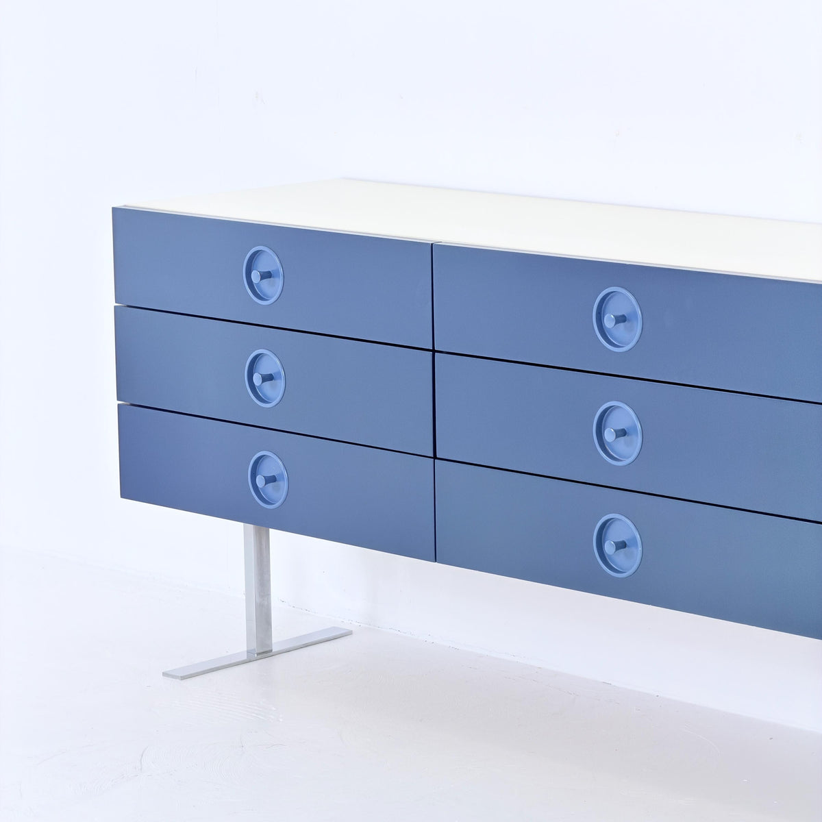 1 of 2 Mid Century Space Age sideboard - chest of drawers by Elco Germany 1970s