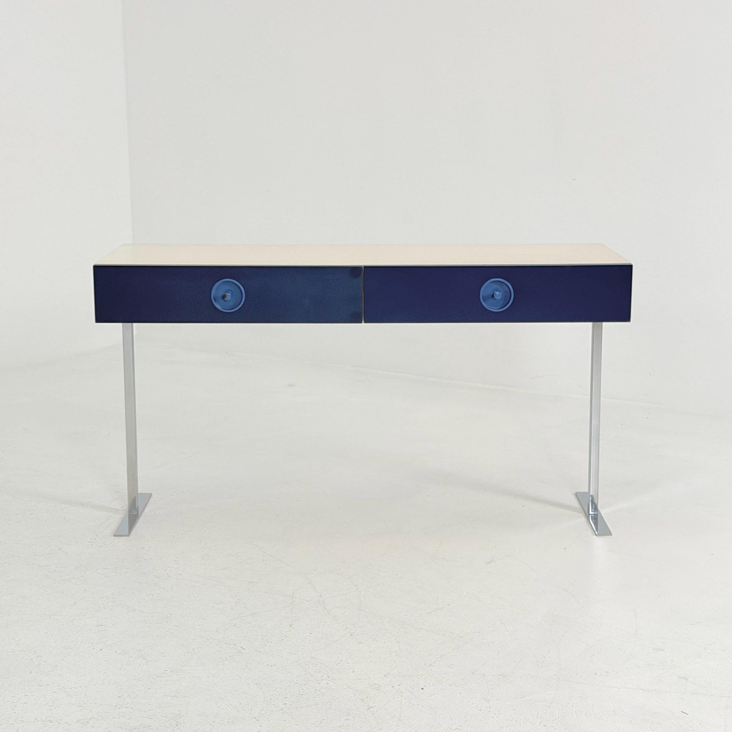 Mid Century Space Age Console Table Desk by Elco Germany 1970s
