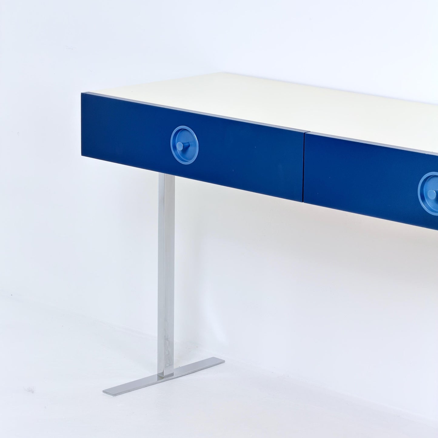 Mid Century Space Age Console Table Desk by Elco Germany 1970s