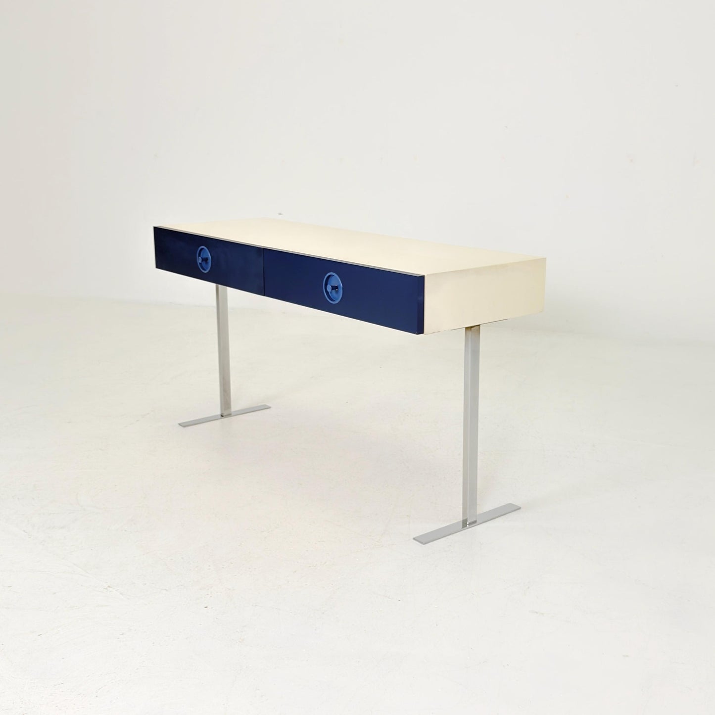 Mid Century Space Age Console Table Desk by Elco Germany 1970s