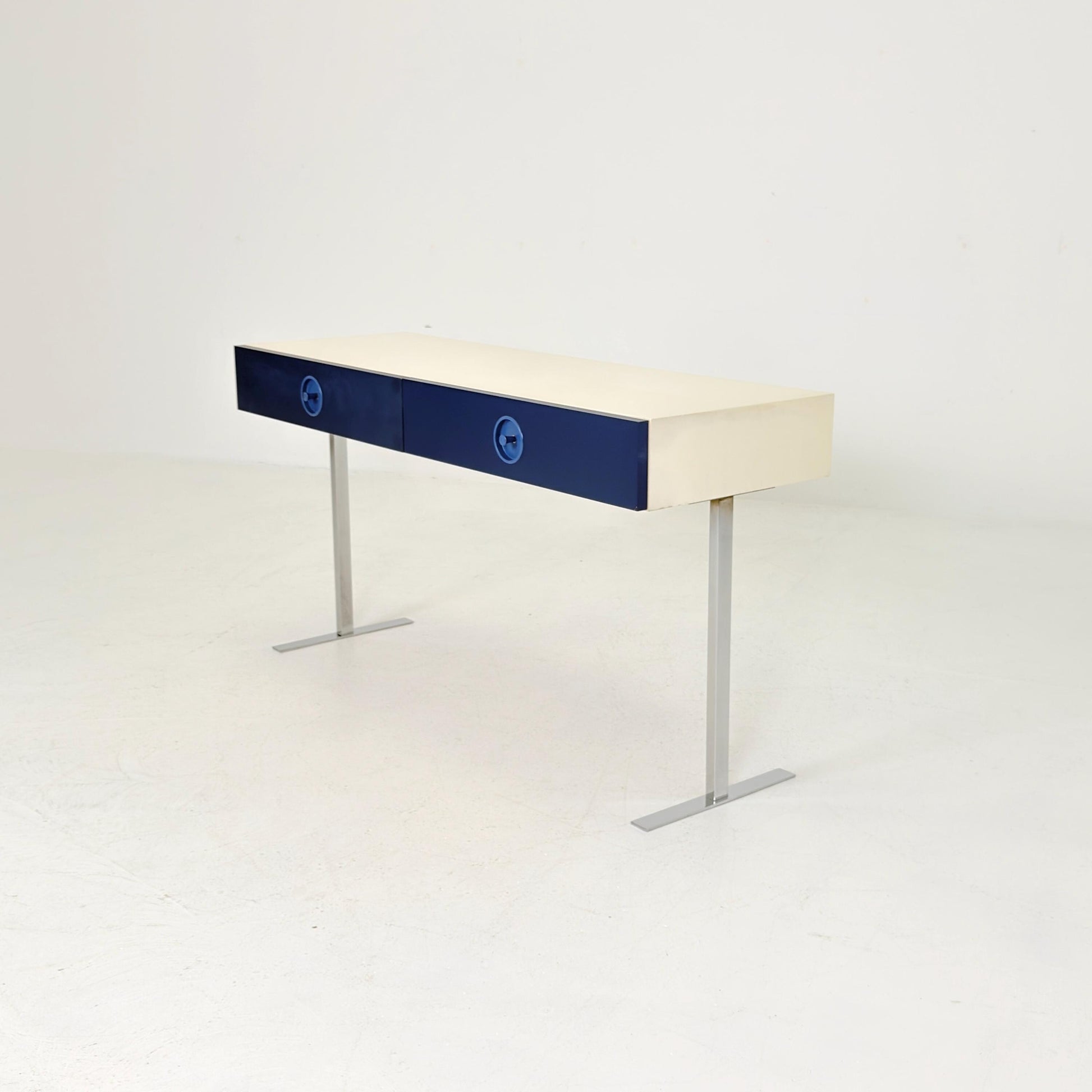 Mid Century Space Age Console Table Desk by Elco Germany 1970s