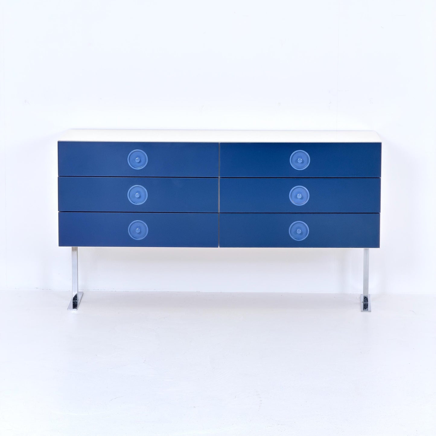 Rare large Mid Century Space Age sideboard - chest of drawers by Elco Germany 1970s