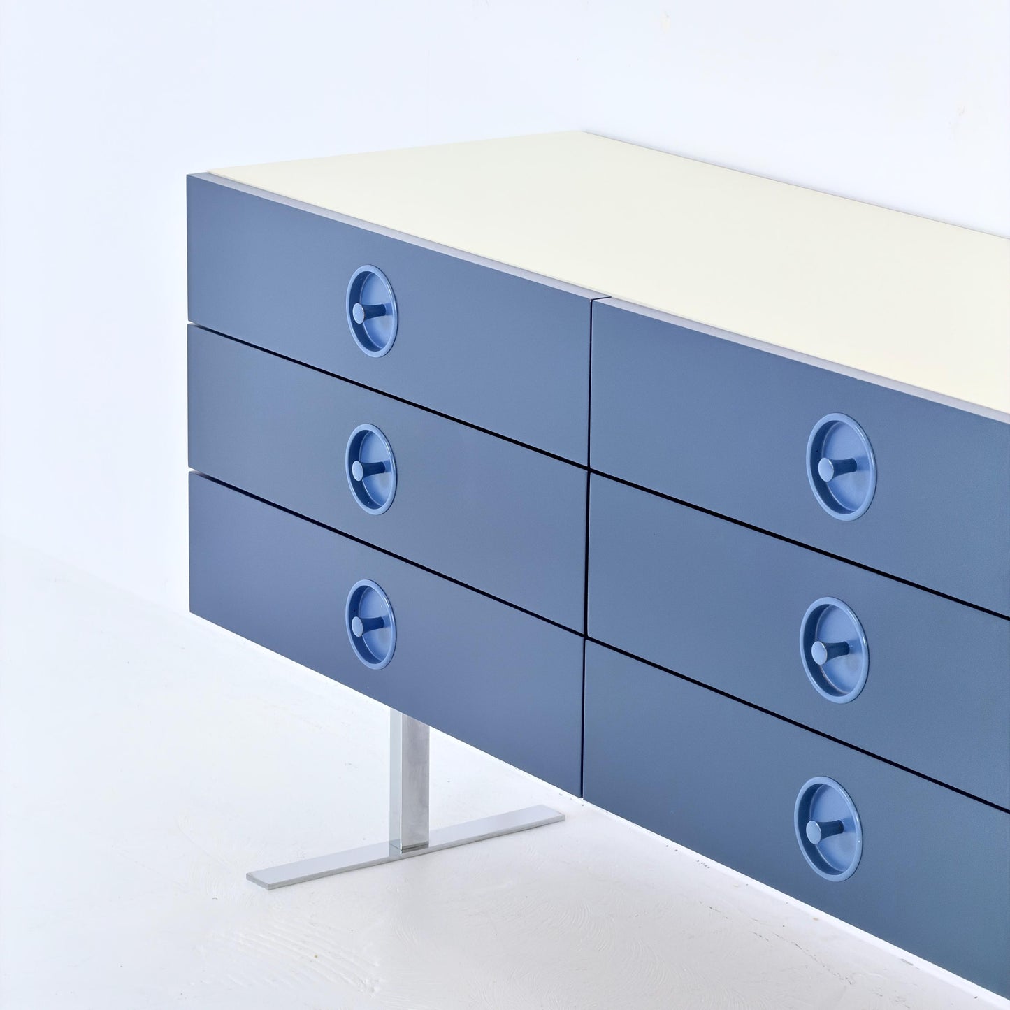 Rare large Mid Century Space Age sideboard - chest of drawers by Elco Germany 1970s