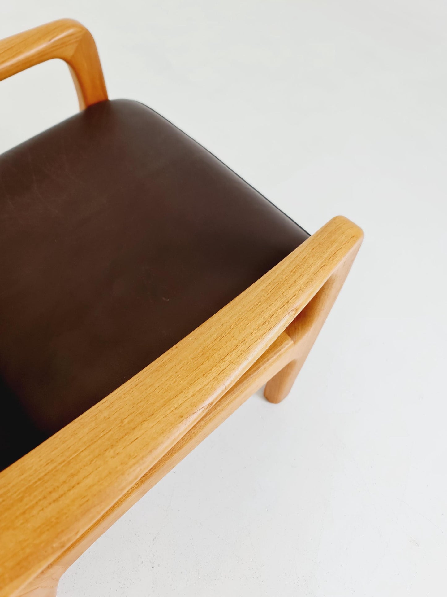 Mid century Danish easy lounge chairs by Juul Kristensen , 1970s, Set of 2