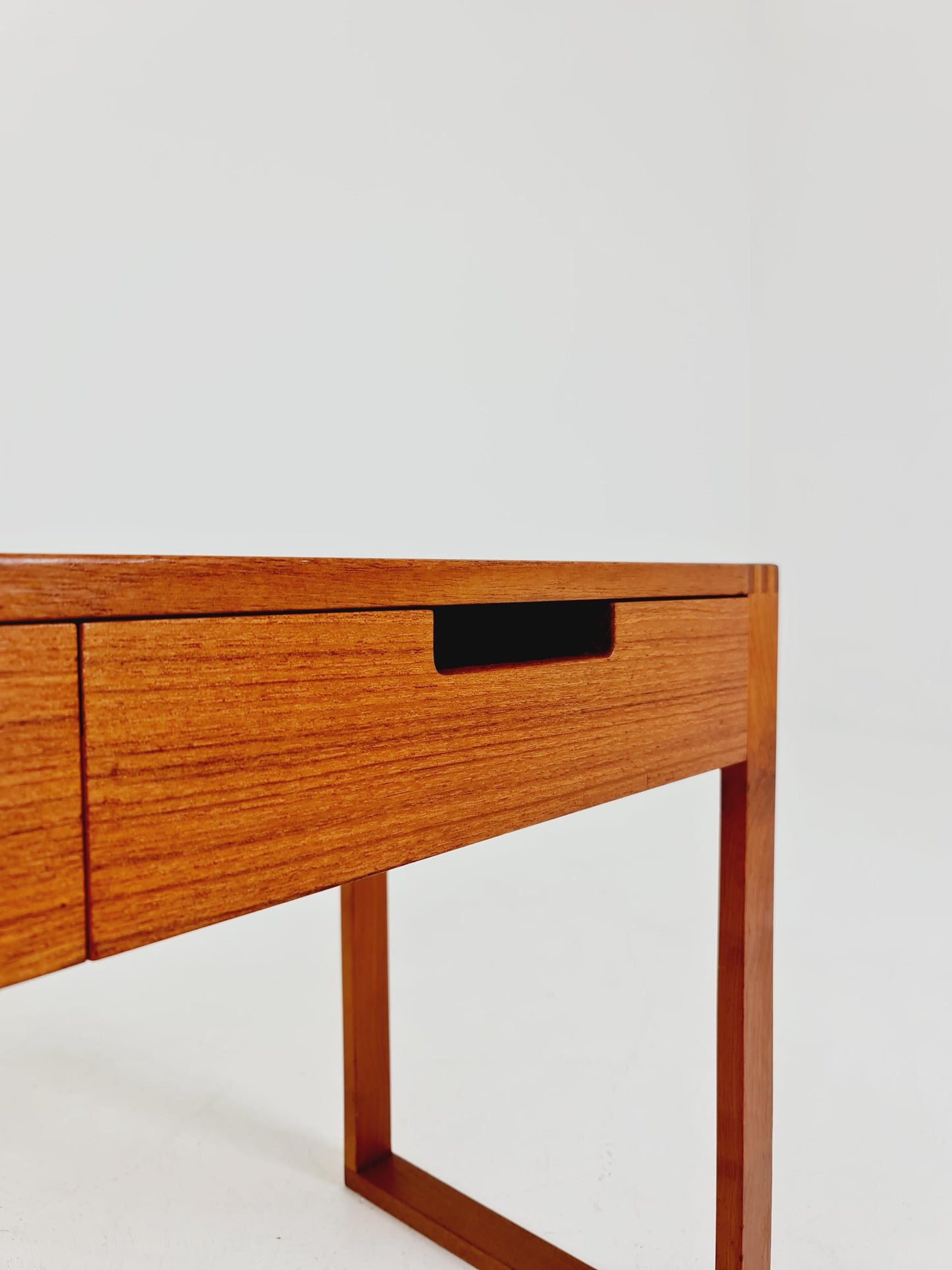 Midcentury Scandinavian Teak vintage Side table/ hallway/ Night stand, 1960s