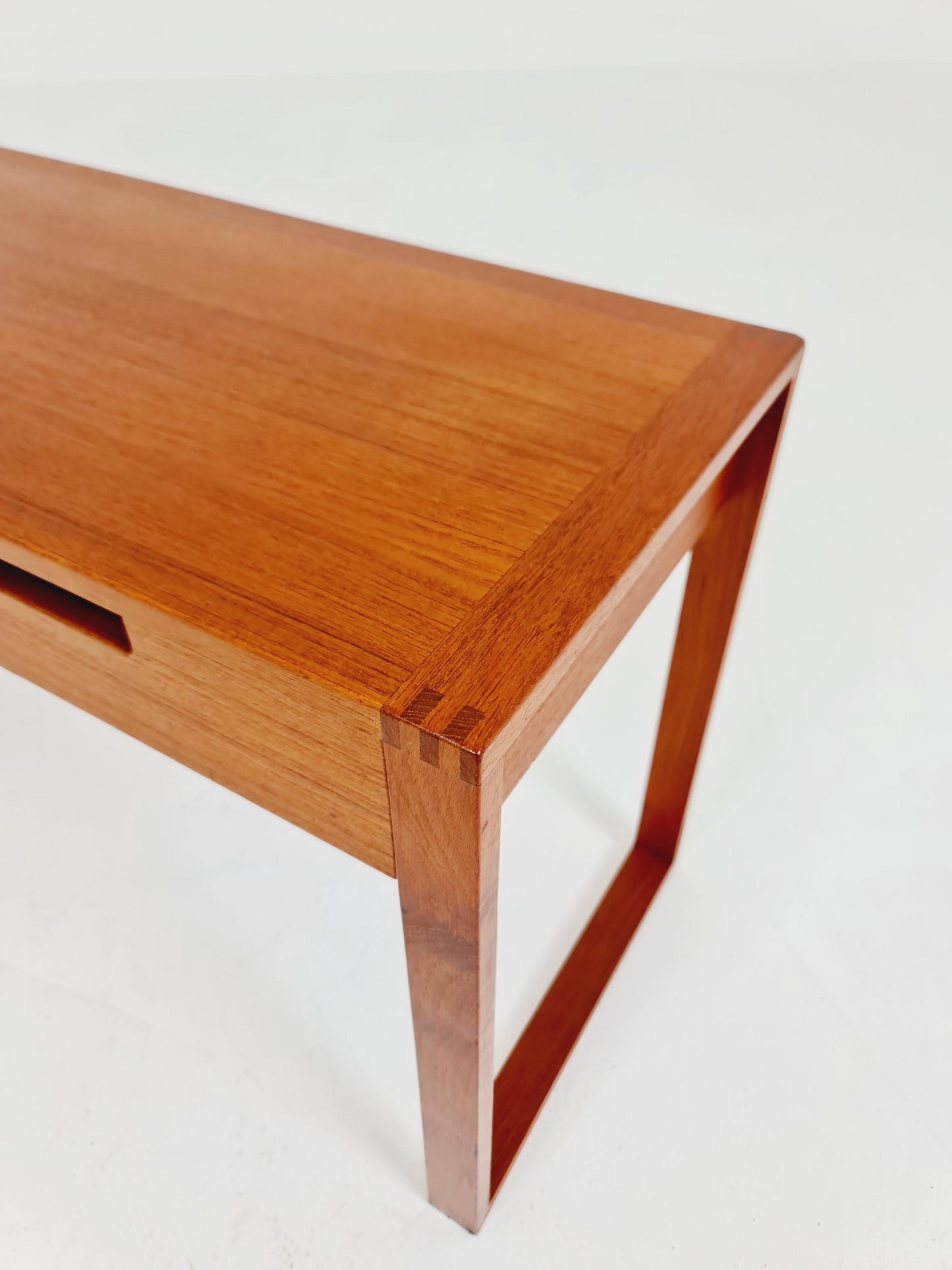 Midcentury Scandinavian Teak vintage Side table/ hallway/ Night stand, 1960s