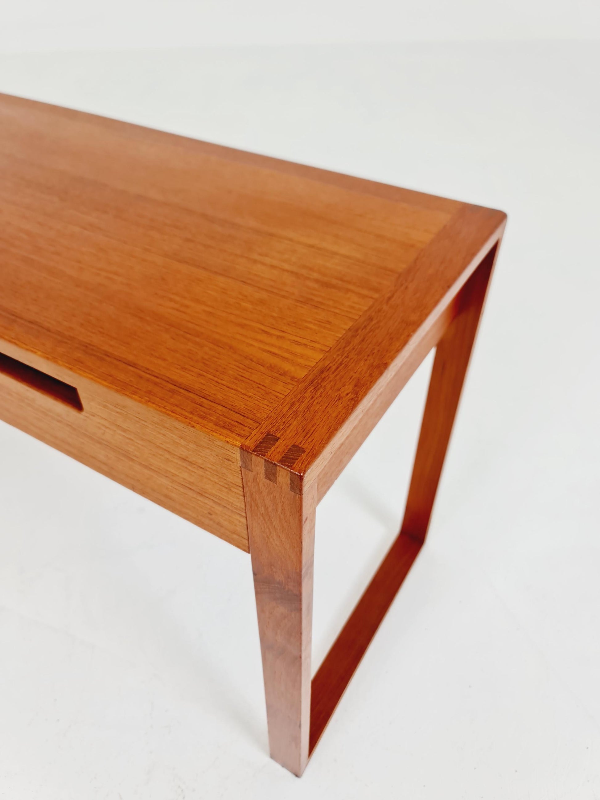 Midcentury Scandinavian Teak vintage Side table/ hallway/ Night stand, 1960s