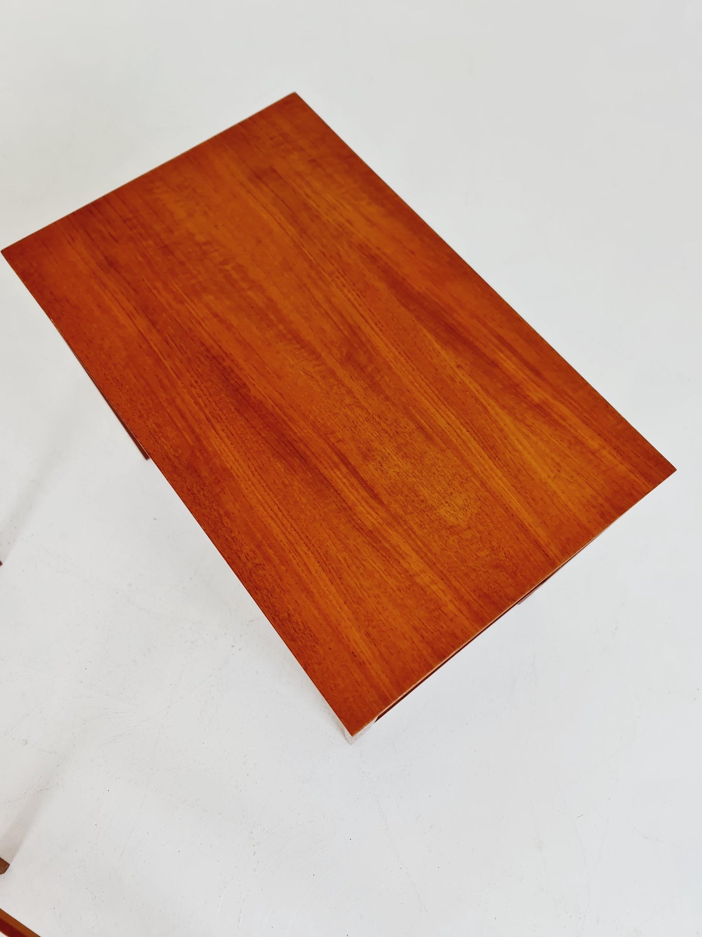 Midcentury Danish teak Nesting Tables by Peter Hvidt & Orla Mölgaard for Cado , 3 Set 1960s