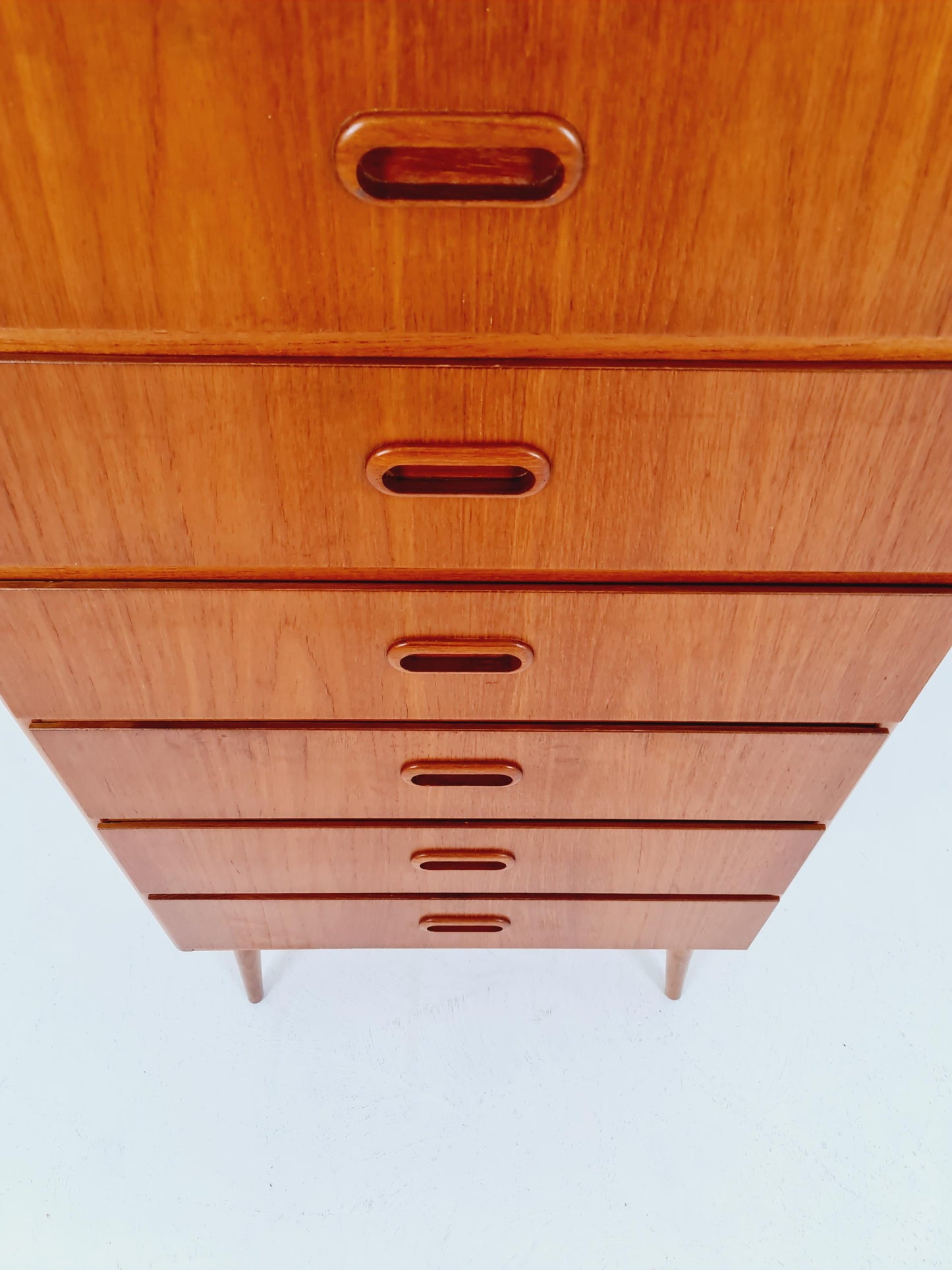 Midcentury danish design chest of drawers / drawer dresser /6 drawers cabinet, 1960s