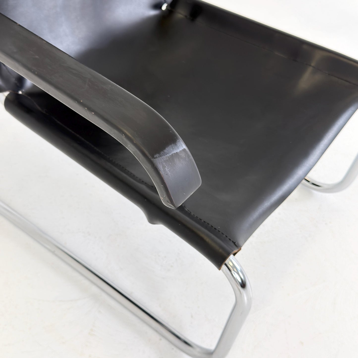 Mid century B35 - S35 L Lounge chair by – Marcel Breuer Bauhaus Design, for Thonet 1980s