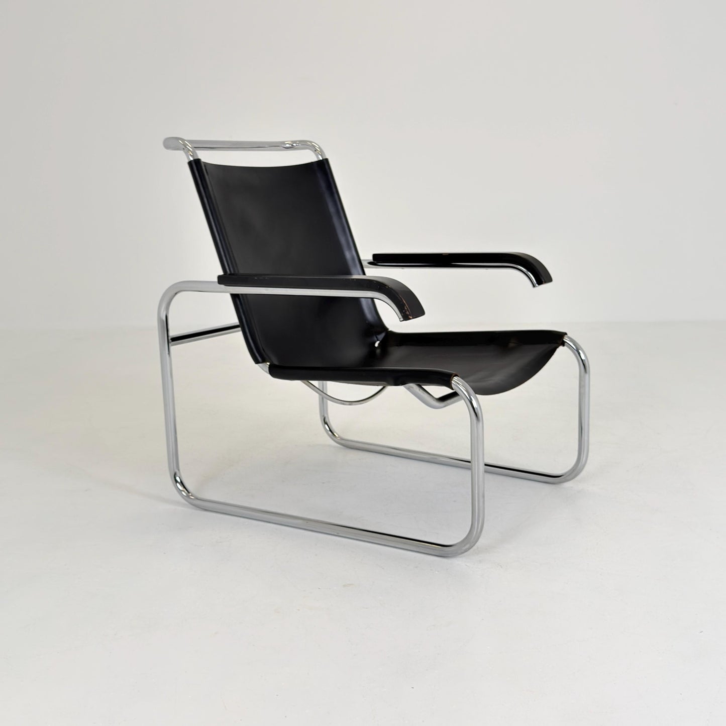 Mid century B35 - S35 L Lounge chair by – Marcel Breuer Bauhaus Design, for Thonet 1980s