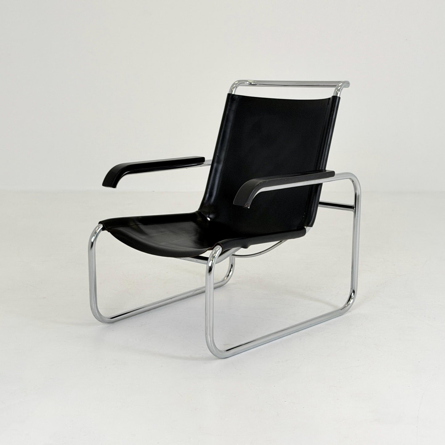 Mid century B35 - S35 L Lounge chair by – Marcel Breuer Bauhaus Design, for Thonet 1980s