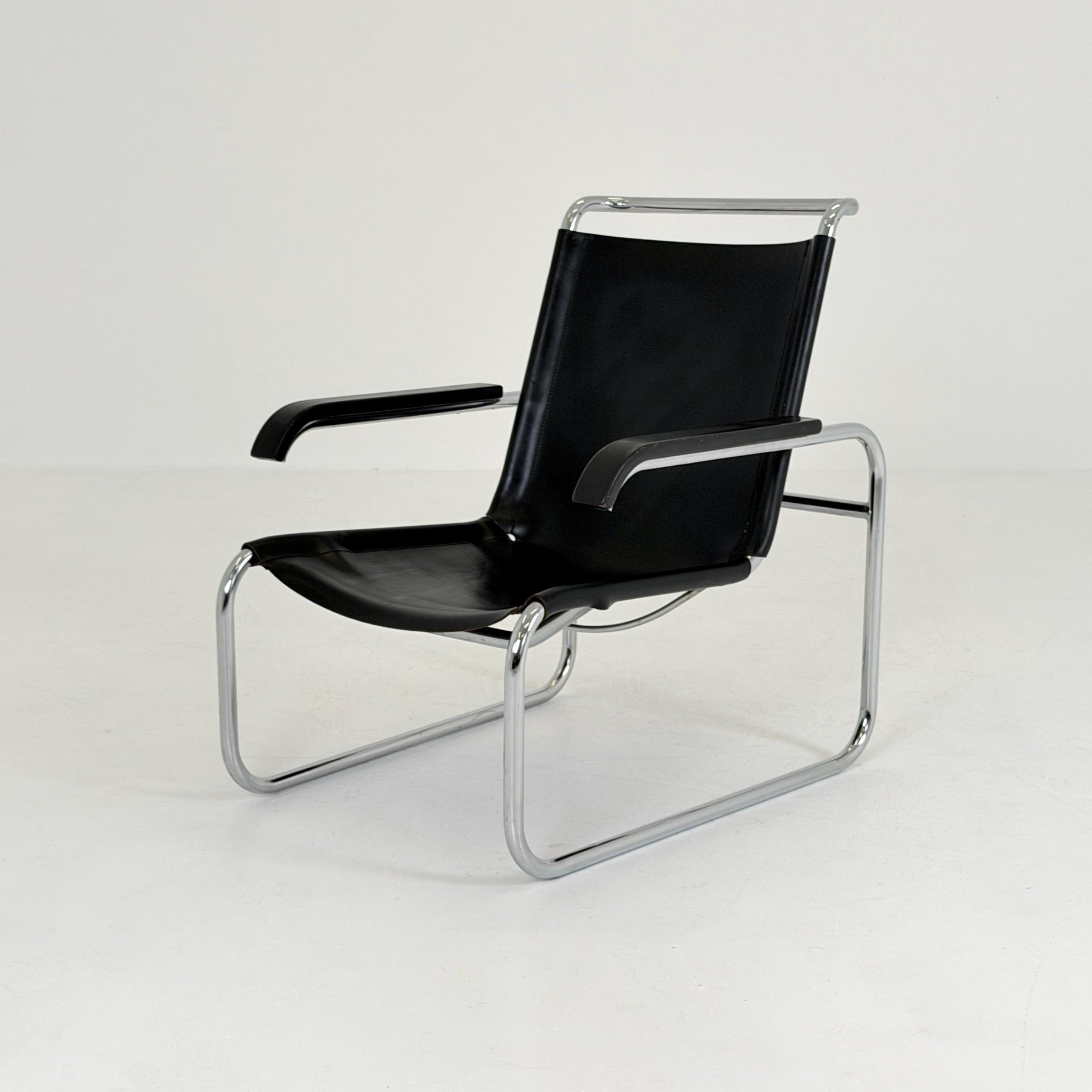 Mid century B35 - S35 L Lounge chair by – Marcel Breuer Bauhaus Design, for Thonet 1980s