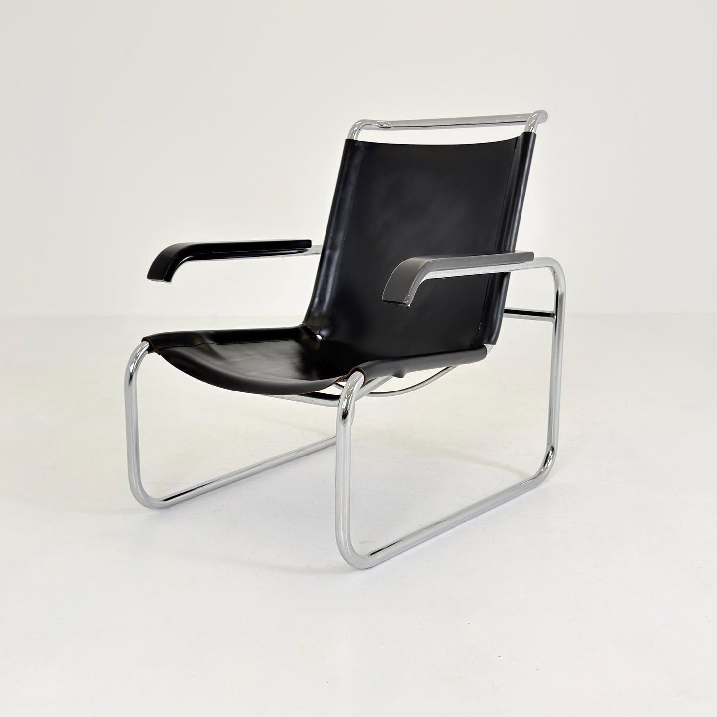 Mid century B35 - S35 L Lounge chair by – Marcel Breuer Bauhaus Design, for Thonet 1980s