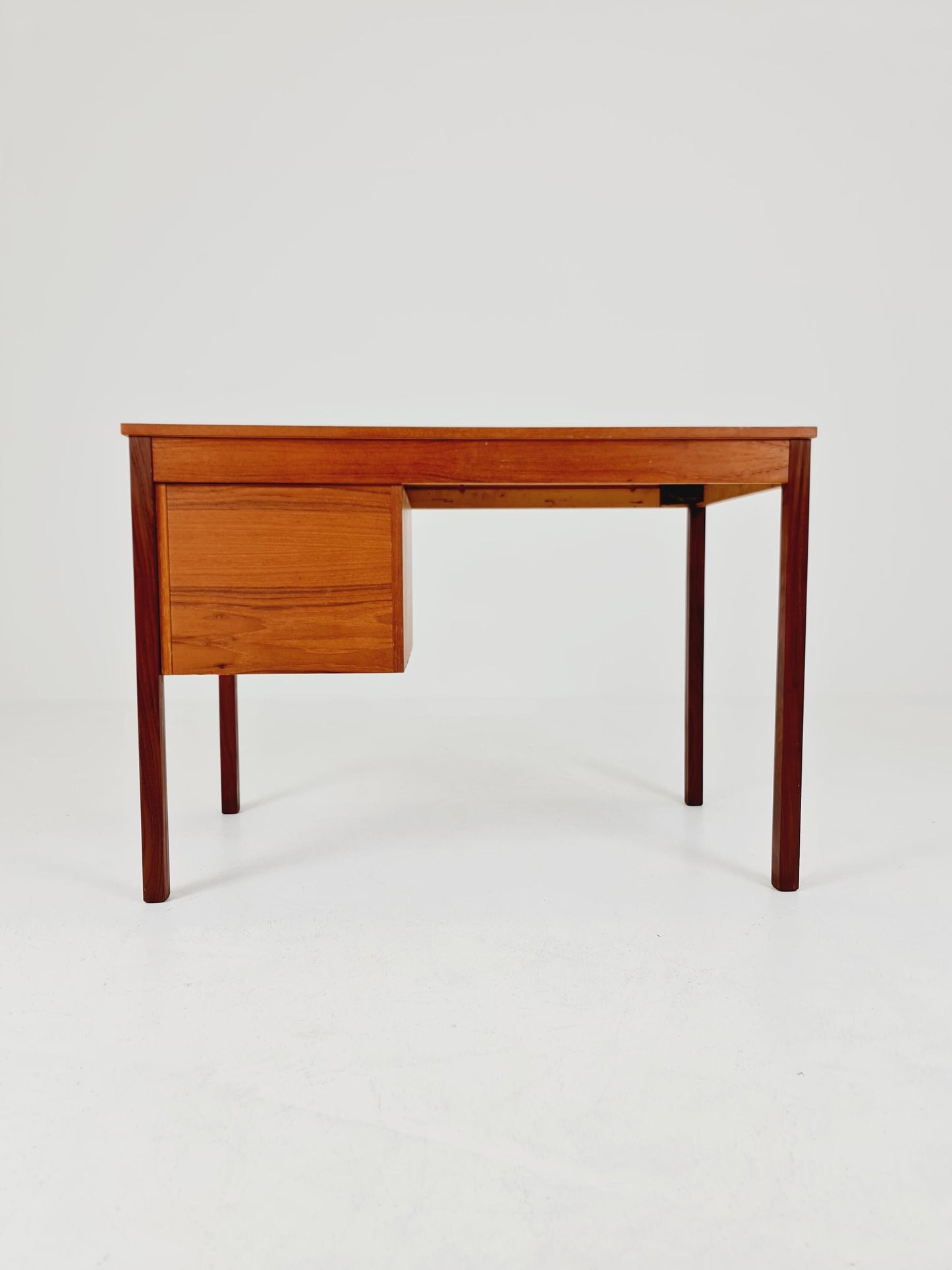 Midcentury Danish Teak Desk by Domino mobler, 1960s