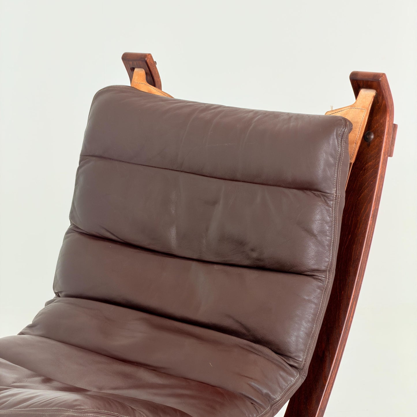 1 of 4 Mid century Focus Lounge Chairs Danish Modern Armchair | Mid Century Scandinavian Sling Chair by Bramin Denmark 1907s