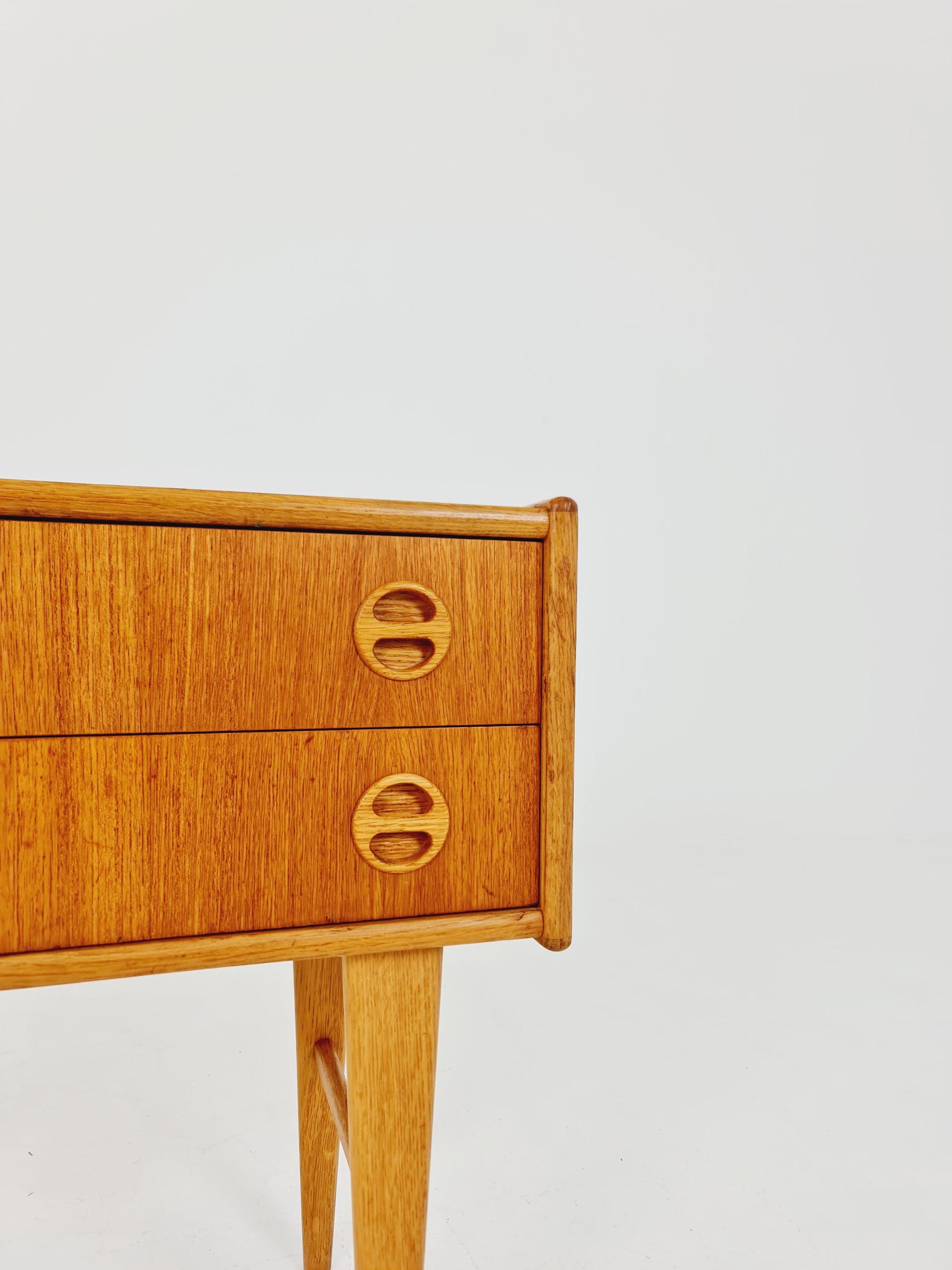 Midcentury Carlström & Co Teak Vintage Side table/ Bedside table/ Night stand straight from the sixties