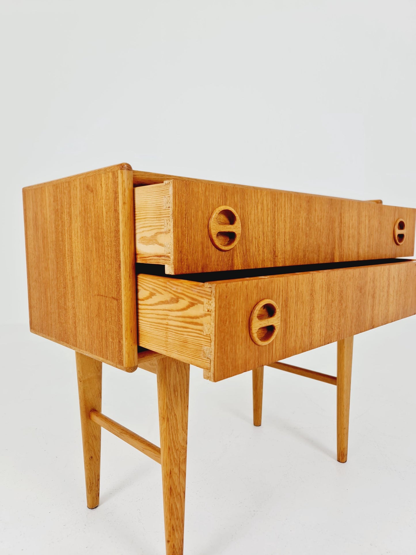 Midcentury Carlström & Co Teak Vintage Side table/ Bedside table/ Night stand straight from the sixties