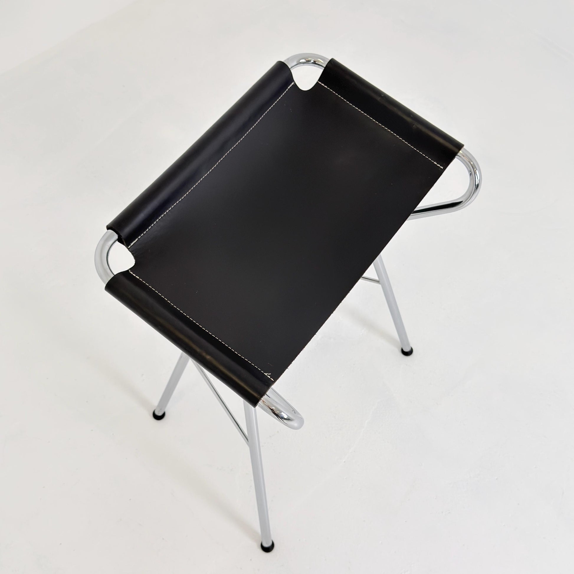 Set of 4 Lammhults Rider Bar Stools by Anna von Schewen and Björn Dahlström Swedish Design Black 2000s