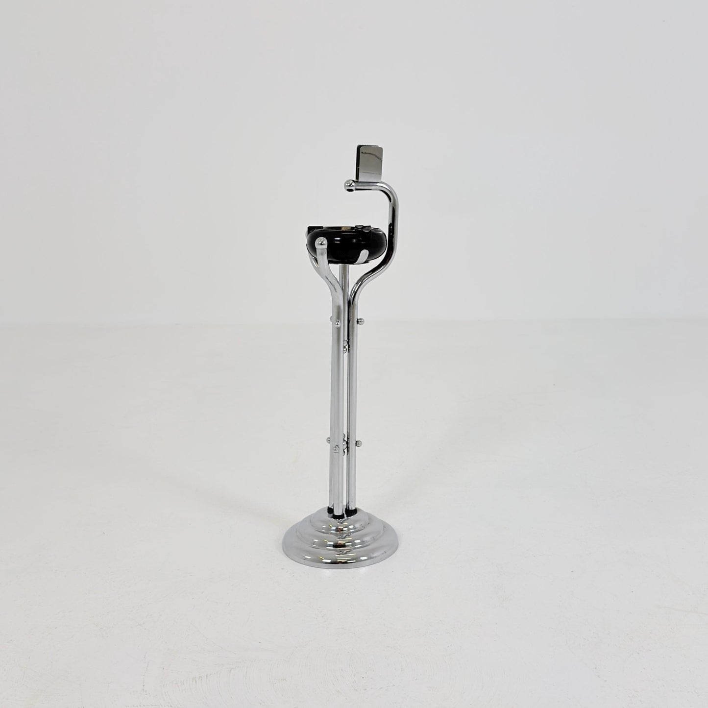 Rare Art Deco Ashtray Stand & Side Table | Demeyere Belgium, 1930s–40s