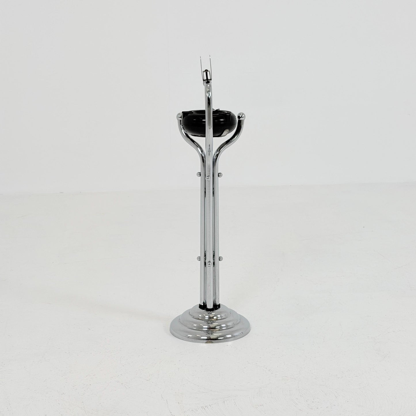 Rare Art Deco Ashtray Stand & Side Table | Demeyere Belgium, 1930s–40s