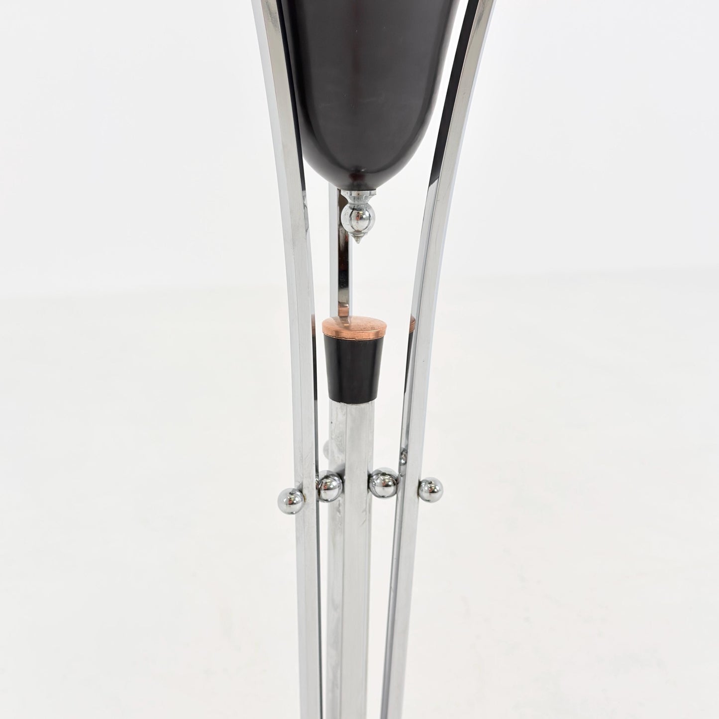 Rare Art Deco Ashtray Stand & Side Table | Demeyere Belgium, 1930s–40s