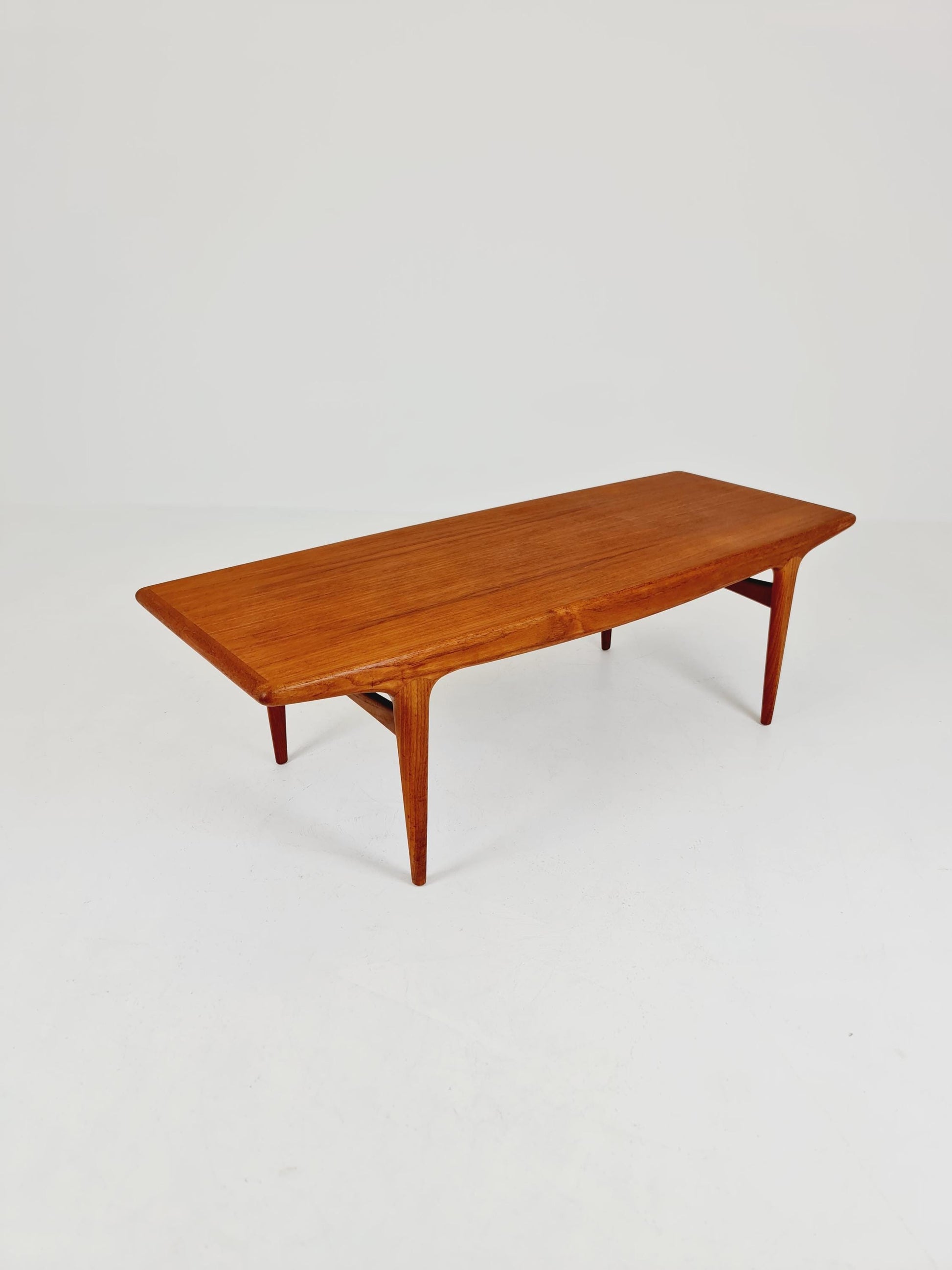 Danish Teak Coffee Table by Johannes Andersen for Silkborg , 1960s
